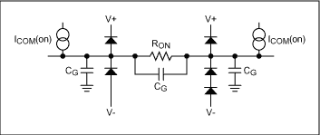 圖1. 閉合開關(guān)的等效電路