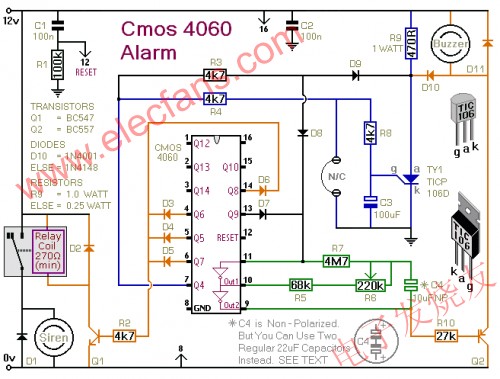 4060防盜報警器 www.socialnewsupdate.com