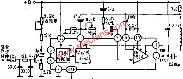 D1031內(nèi)部功能方框圖及典型外圍電路圖  www.socialnewsupdate.com