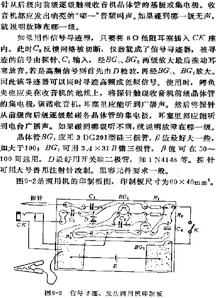 信號尋跡、發(fā)生兩用機(jī)印制板