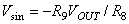 用AD7008構成可程控正弦波信號發(fā)生器圖示