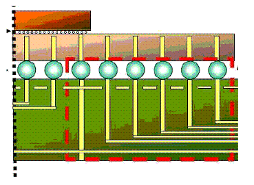 PCB 的引出過(guò)孔區(qū)域