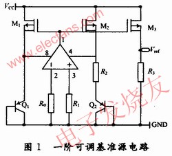 一階可調(diào)帶隙基準(zhǔn)源 www.socialnewsupdate.com