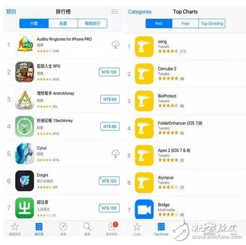 iOS10越獄插件：讓你的Cydia看起來(lái)有點(diǎn)像AppStore！