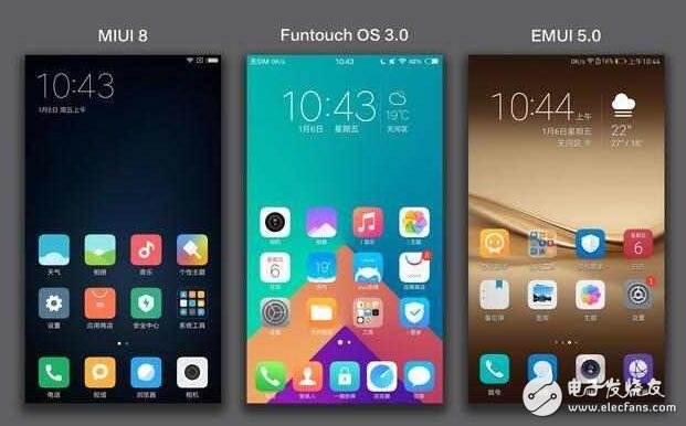 vivo新系統(tǒng)對比小米MIUI8、華為EMUI5.0， 誰才是國產(chǎn)第一