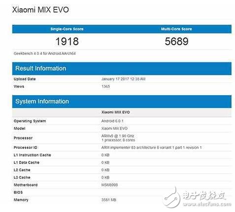 小米6沒(méi)了？而是搭載驍龍835的小米MIX EVO？