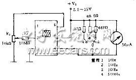 光敏集成傳感器應(yīng)用電路