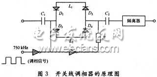 開(kāi)關(guān)線(xiàn)調(diào)相器的電原理圖