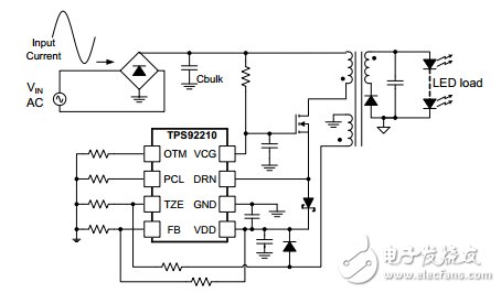 具有 TRIAC 亮度調節(jié)功能的 7W 單級 PFC LED 照明設計