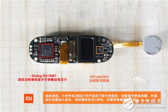 小米手環(huán)2暴力拆解評測 對比上一代差別在哪？