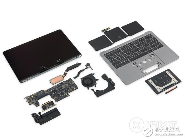 蘋果新Macbook Pro13寸拆解:集成度創(chuàng)新高度 搭配史上最好音質(zhì)