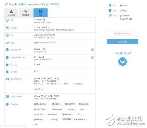 首發(fā)驍龍660？oppo r11現(xiàn)身跑分網(wǎng)站GFXBench，運(yùn)行最新Android 7.1.1系統(tǒng)！