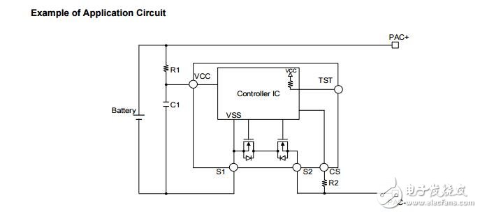 電池保護(hù)集成電路、集成功率MOSFET，1-Cell鋰離子