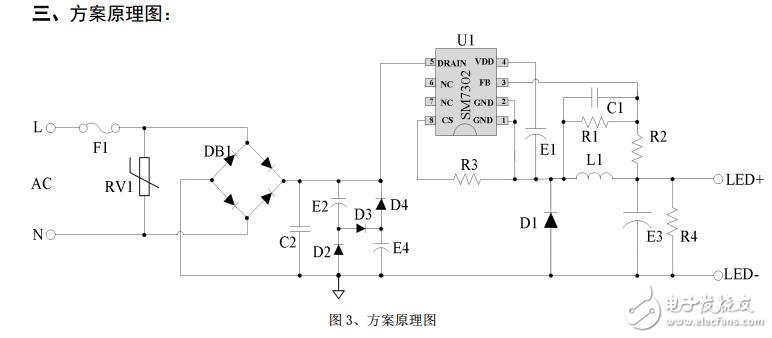 SM7302芯片12W-18W-180mA高壓、非認證、PPFC_LED電源方案測試報告