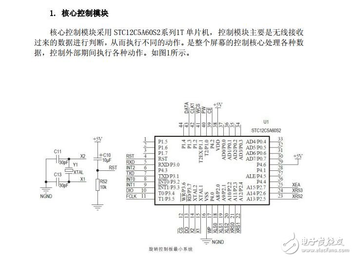 DIY時尚旋轉(zhuǎn)LED球形屏電路設(shè)計