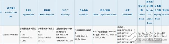 小米6什么時候上市？小米6最新消息：小米6獲國家3C認證，支持18W快充，1999元無望