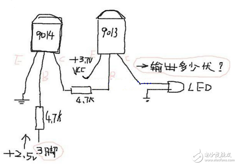 這里我們先要安裝好51試驗板上的兩個輕觸按鈕開關(guān)，我們采用的是獨立式按鈕開關(guān)，也就是說將開關(guān)直接連接到電源的地和單片機的對應(yīng)引腳之間，這里K1接到單片機的P3.6引腳，K2接到P3.7。正常情況下單片機的P3.6、P3.7都被程序初始化時置“1” 當(dāng)有按鍵按下時對應(yīng)的單片機引腳被按鈕開關(guān)下拉為“0”，這種方法比較直觀，而且比較簡單，在按鍵數(shù)量不多的場合下使用很廣泛。