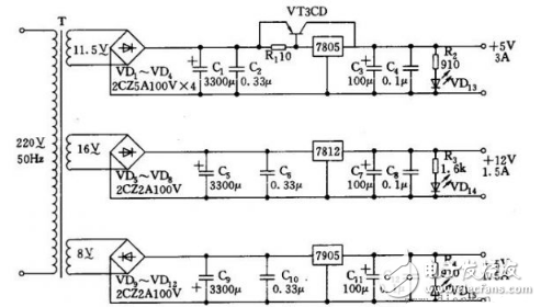 詳細解析開關電源電路：工作原理，電路組成，電路圖