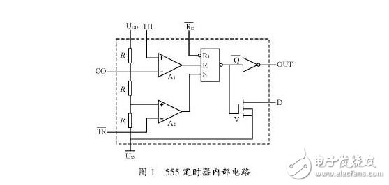 555定時器的電路結構與功能，由555定時器實現(xiàn)看門狗電路