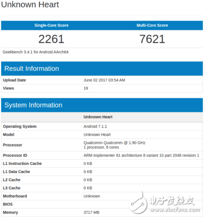 諾基亞9什么時候上市？諾基亞9最新消息：機(jī)型配置在跑分軟件泄露，驍龍835+8GB逆天！