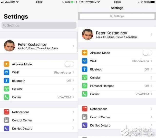 一組iOS11與iOS10界面對比圖，你更喜歡哪一款？