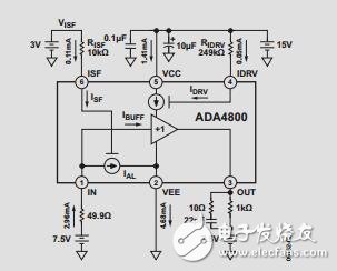 低功耗、高速CCD緩沖放大器數(shù)據(jù)手冊