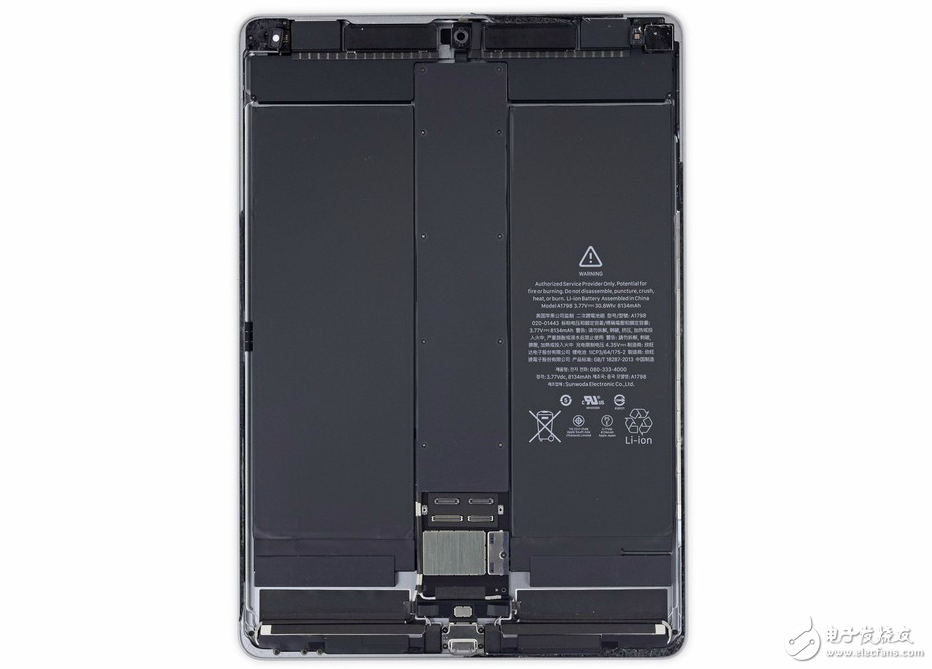 10.5英寸iPad Pro首拆解：為了高刷新頻率上了四根排線！