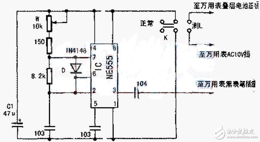 其測量原理是把被測電容和基準(zhǔn)電容連接到同一電阻上，構(gòu)成RC網(wǎng)絡(luò)。通過測量兩個(gè)電容放電時(shí)間的比率，就可以求出被測電容的電容值。測量范圍從pF（10-12F）到幾十個(gè)nF（10-9F），并且在寄生電容的抑制和溫度穩(wěn)定性方面具有極很大的優(yōu)勢。