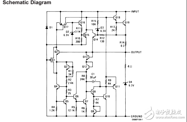 lm109/lm3095伏的電壓調節(jié)器