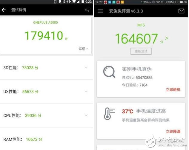 一加5評(píng)測(cè)：一加5與小米6對(duì)比評(píng)測(cè)，一加5與小米6對(duì)比分析，想買(mǎi)的看這里！