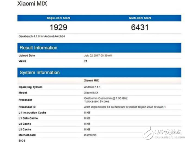 小米Mix2什么時候上市？最新消息：全面屏神機(jī)小米Mix2即將發(fā)布，配置、跑分曝光，然而我卻不期待