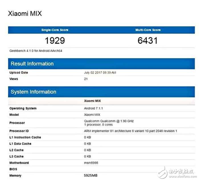 小米MIX2最新消息匯總：小米MIX2全面屏搭配“空氣劉海”，小米MIX2夸張屏占比神似iPhone8