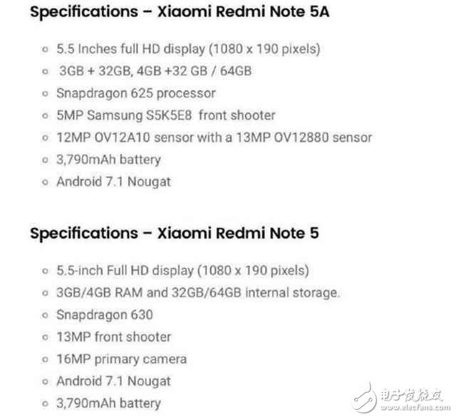 紅米Note5、紅米Note5A最新消息匯總：外觀、配置、拍照、續(xù)航曝光，小米下半年銷量就靠它