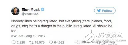人工智能是人類智能的擴(kuò)展，其行善還是作惡？特斯拉CEO再發(fā)人工智能威脅論 獲比爾蓋茨力挺