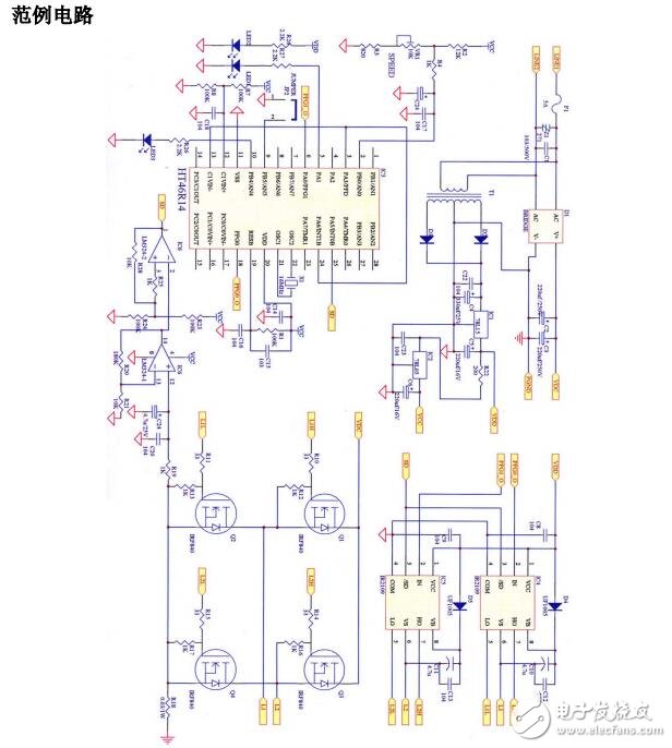 以HOLTEK HT46R14 MCU為主體的單相交流感應(yīng)馬達變頻器應(yīng)用