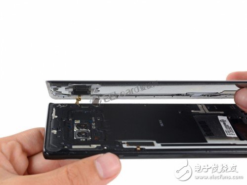 三星Galaxy Note8拆解詳情：你這是想不讓我換掉原裝電池呀！