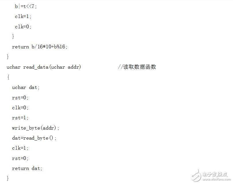 基于ds1302的數(shù)碼管時(shí)鐘程序，顯示時(shí)分秒