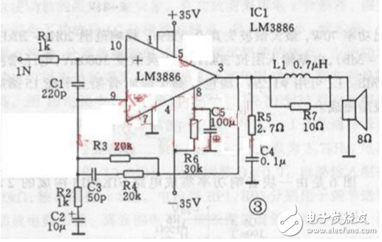 lm3886優(yōu)缺點_lm3886內(nèi)部電路圖