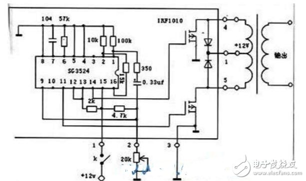 sg3524逆變器電路圖