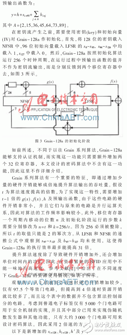 基于Grain-128a算法與相互認證技術的安全RFID系統(tǒng)設計