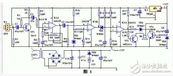 LM358內(nèi)部包括有兩個(gè)獨(dú)立的、高增益、內(nèi)部頻率補(bǔ)償?shù)碾p運(yùn)算放大器，適合于電源電壓范圍很寬的單電源使用，也適用于雙電源工作模式，在推薦的工作條件下，電源電流與電源電壓無關(guān)。它的使用范圍包括傳感放大器、直流增益模塊和其他所有可用單電源供電的使用運(yùn)算放大器的場合。