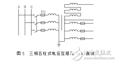 電壓互感器的接線應(yīng)用分析