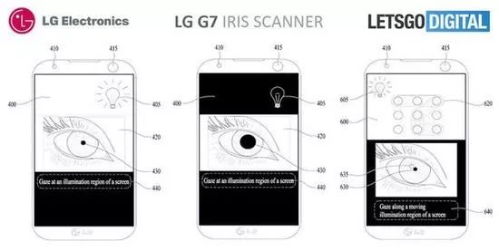 全面屏設(shè)計(jì)LG G7曝光 前置攝像頭兼容虹膜識別