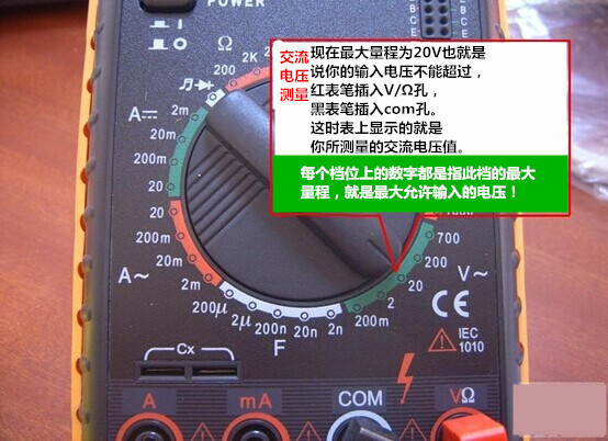 數(shù)字萬(wàn)用表介紹、使用方法和注意事項(xiàng)詳解
