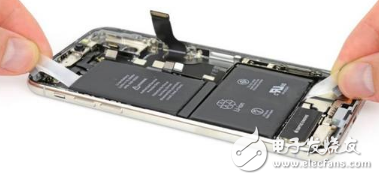 iPhone X拆解，揭露“齊劉?！焙碗p電池的秘密