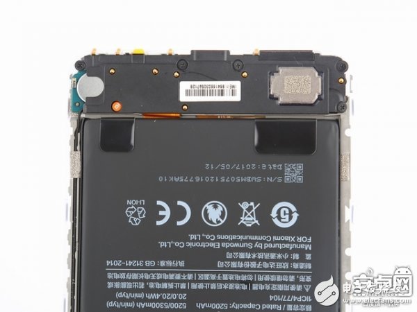 小米Max 2手機(jī)拆解：動手難度不高，容易維修