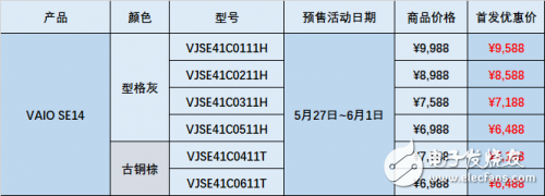 新款VAIO SE14上市 隨時(shí)隨地盡情作樂